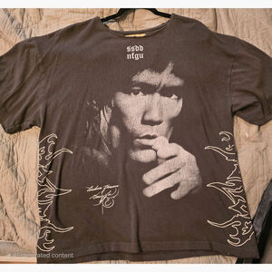 Darc Sport x Bruce Lee “Don’t Think - Feel!” Tee XLARGE 
Limited Gold tag
